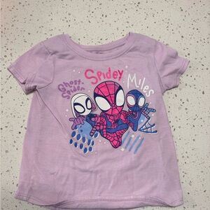 Spidey Kids Shirt - Purple
